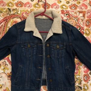 ⭐️SOLD⭐️ Bullhead sherpa jean jacket